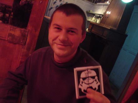 bobby and a stormtrooper