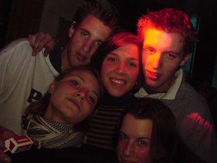 happy party people